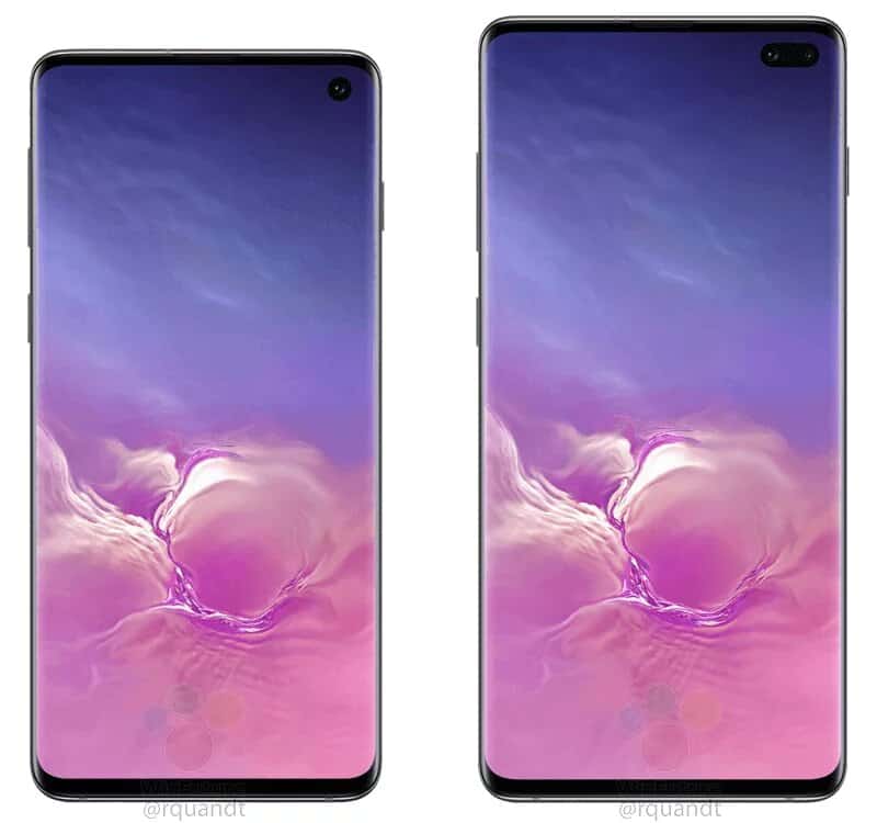 В Сеть попало видео Galaxy F и рендеры Galaxy S10
