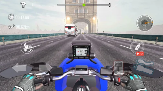 Traffic Bike Rush Driving City (MOD, Unlimited Money)