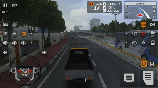 Truck Simulator Indonesia (MOD, много топлива)